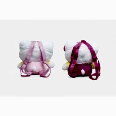 Peluş Hello Kitty Sırt Çantası 