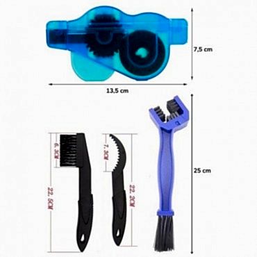 Bisiklet Zincir Dişlisi Koruyucu Bakım Seti 4 Parça