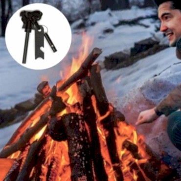 Acil Durum Magnezyum Çakmaktaşı Hayatta Kalma Kiti