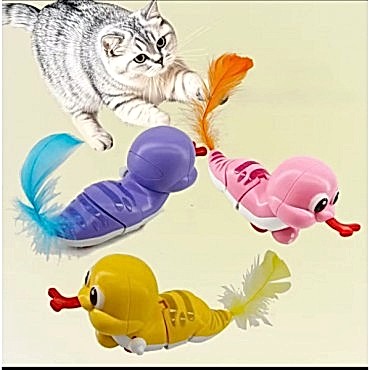 Evcil Hayvan Kedi Kurmalı Salyangoz Oyuncak