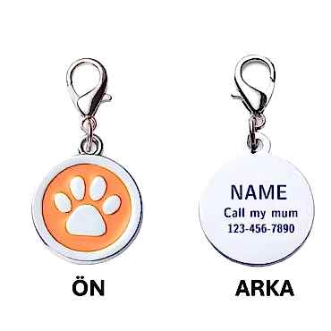 Evcil Hayvan Klipsli Tasma Künyesi