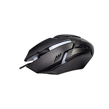 USB Kablolu Işıklı 3D Optik Mouse