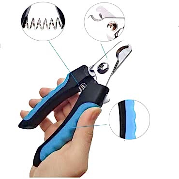 Çelik Evcil Hayvan Tırnak Makası Güvenlik Korumalı 