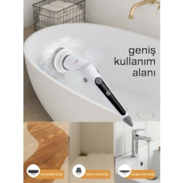 Portatif Şarjlı Temizleme Fırçası 