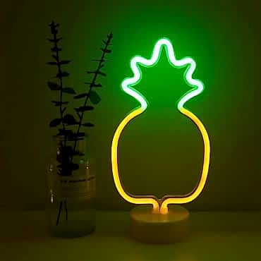 Ananas Neon LED Lamba 
