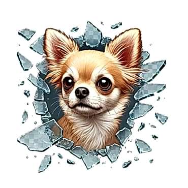 Fulcar Köpek Tasarımlı Araç Stickerı