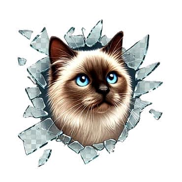 Fulcar Kedi Tasarımlı Araç Stickerı