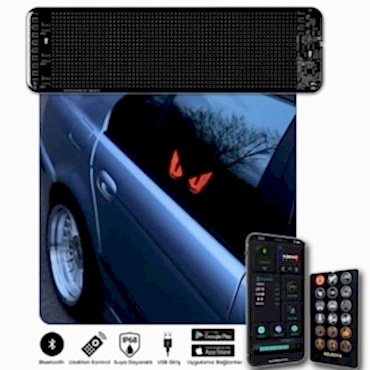 Kişiselleştirilebilir LED Araç Ekranı 