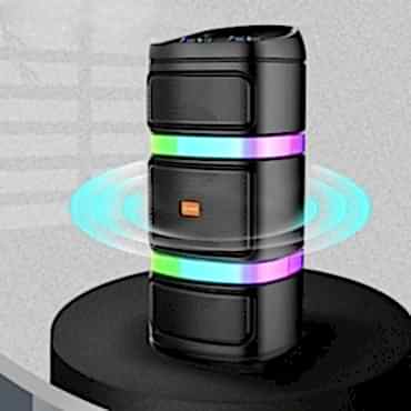 Kablosuz Mikrofonlu Hoparlör - Party Box Speaker 