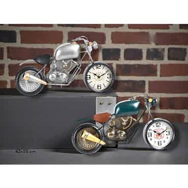 Klasik Motor Tasarımlı Masaüstü Saat 