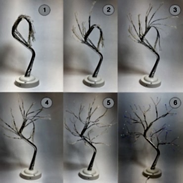 Masaüstü Peri LED Ağaç Lamba 