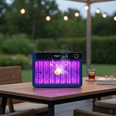 4000mAh Şarj Edilebilir Kablosuz Yüksek Güçlü Elektrikli Sivrisinek Öldürücü 