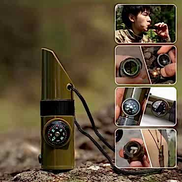 7'si 1 Arada Acil Durum Düdüğü