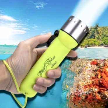 Süper Parlak LED Su Altı Dalış Feneri 