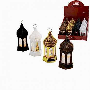 Ramazan Temalı Büyük Altıgen Kapalı Kubbe LED Lamba