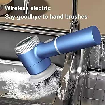 Profesyonel 5’i 1 Arada Şarjlı Temizlik Fırçası