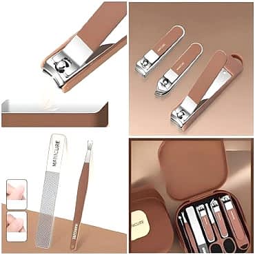 8 Parça Çantalı Manikür Seti 