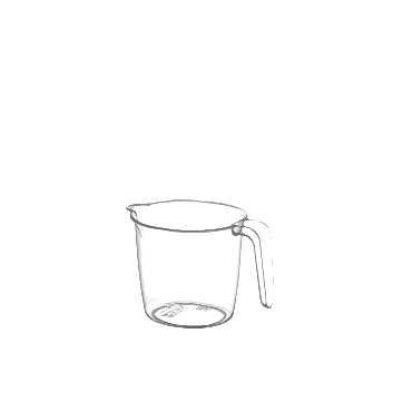 0,5 Litre Ölçü Kabı