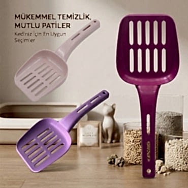 Plastik Kedi Kumu Küreği 
