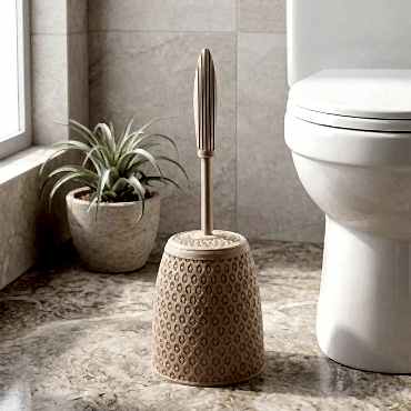 Safir Desenli Tuvalet Fırçası