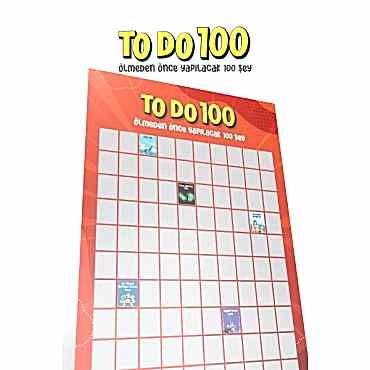 Ölmeden Önce Yapılacak 100 Şey - Kazı Kazan Posteri