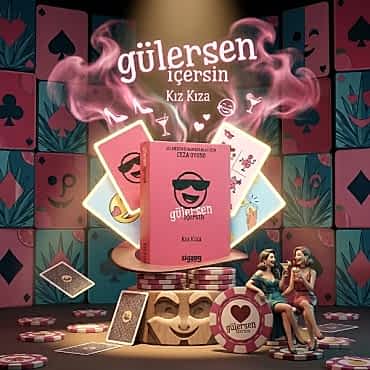 Gülersen İçersin Kız Kıza - Eğlenceli Kart Oyunu
