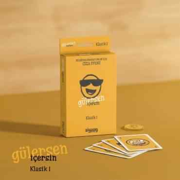 Gülersen İçersin Klasik 1 - Eğlenceli Kart Oyunu