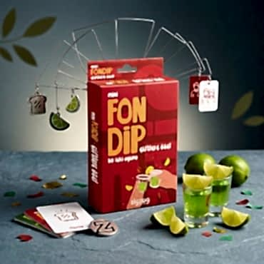 Mini Fondip Çiftlere Özel Eğlenceli Kart Oyunu