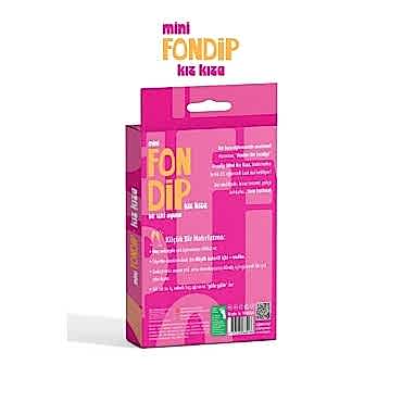 Mini Fondip Kız Kıza Eğlenceli Kart Oyunu