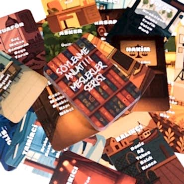 Söylenme Anlat Meslekler Serisi - Kart Oyunu