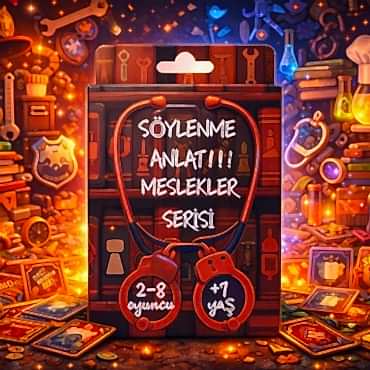 Söylenme Anlat Meslekler Serisi - Kart Oyunu