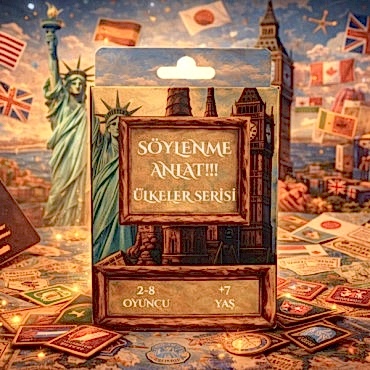 Söylenme Anlat Ülkeler Serisi - Kart Oyunu