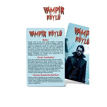 Vampir Köylü Eğlenceli Kart Oyunu