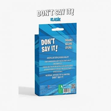 Yasaklı Kelime Oyunu Don't Say It! Klasik - Eğlenceli Kart Oyunu